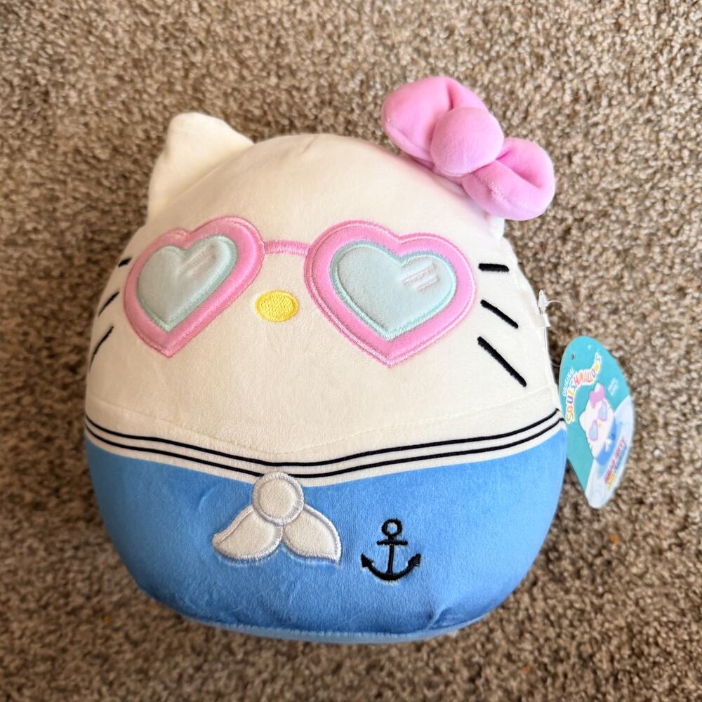 Hello Kitty Squishmallows Sunglasses Plush New with Tags